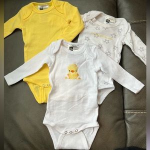 3pack long sleeve onesies